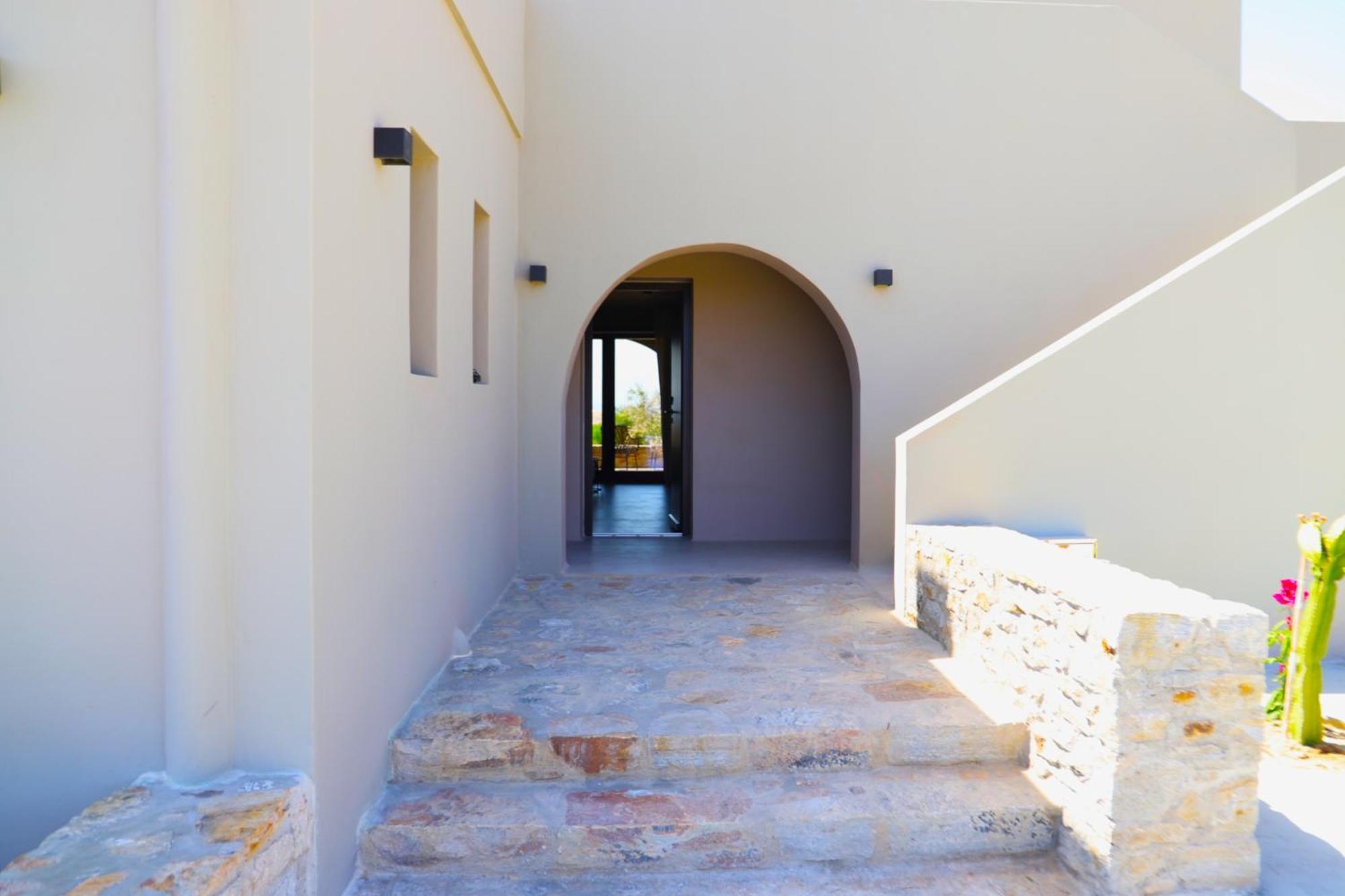 Villa Faros Small Hotel & Restaurant Aliko Beach Ngoại thất bức ảnh